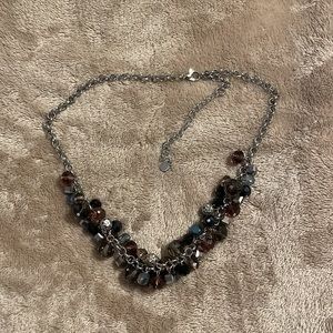 Purple/Gray Necklace